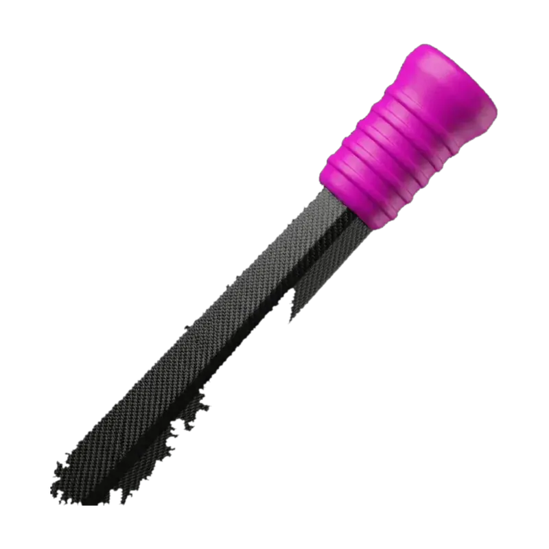 Stick Butt-End Cap installed on hockey stick
